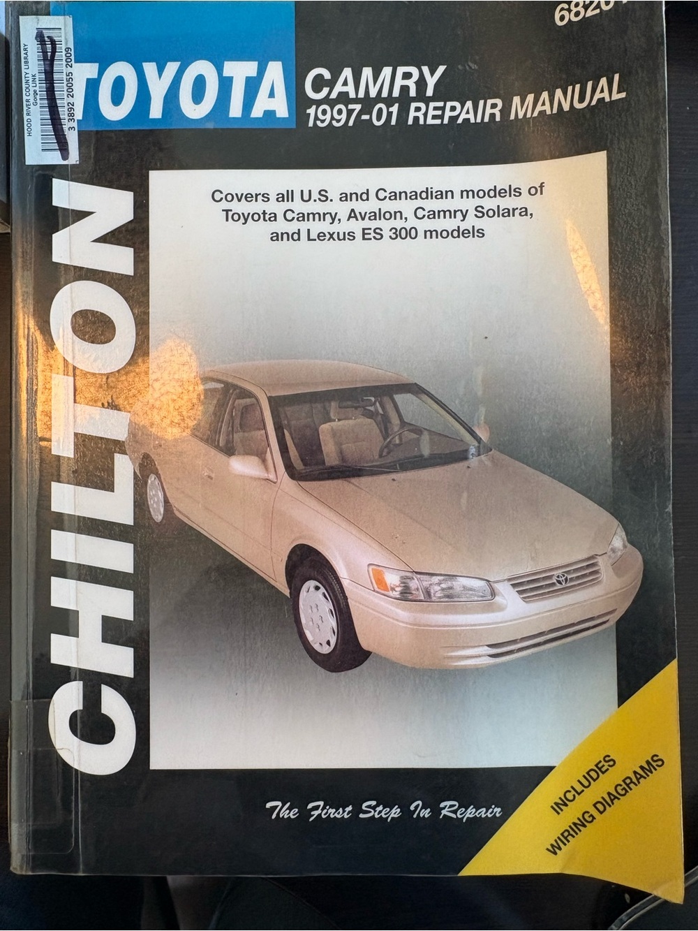 Chilton Toyota Camry 1997-2001 Repair Manual 68201
